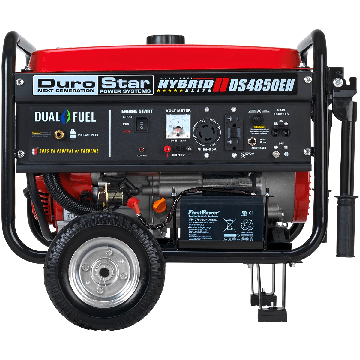 DuroStar DS4850EH 4,850-Watt Dual Fuel Generator with Electric Start - Reliable Power for Home & Jobsite 11 DuroStar DS4850EH 4,850-Watt Dual Fuel Generator W/ Electric Start