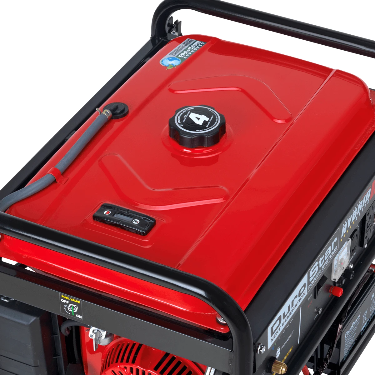 DuroStar DS4850EH 4,850-Watt Dual Fuel Generator with Electric Start - Reliable Power for Home & Jobsite 12 DuroStar DS4850EH 4,850-Watt Dual Fuel Generator W/ Electric Start