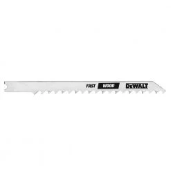 DeWALT DW3710H2 4'' 10 TPI U Shank Fine Cutting Wood Jig Saw Blades - 5 PK Tools & Equipment