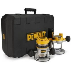 DeWALT DW618PK 2-1/4 HP Fixed Base Plunge Router Tool Combo Kit Tools & Equipment