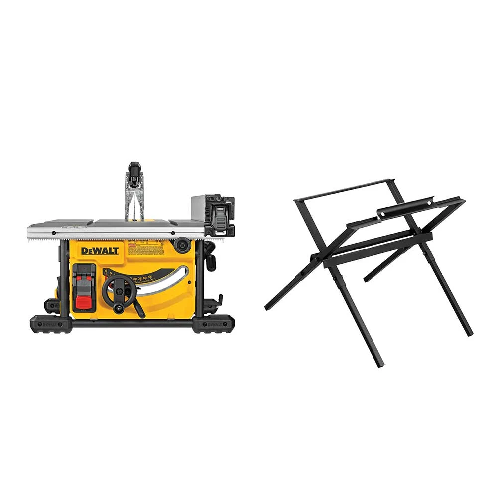 DeWALT DWE7485WS 15 Amp 8-1/4" Corded Compact Jobsite Table Saw W/ Table Stand 3 DeWALT DWE7485WS 15 Amp 8-1/4" Corded Compact Jobsite Table Saw W/ Table Stand
