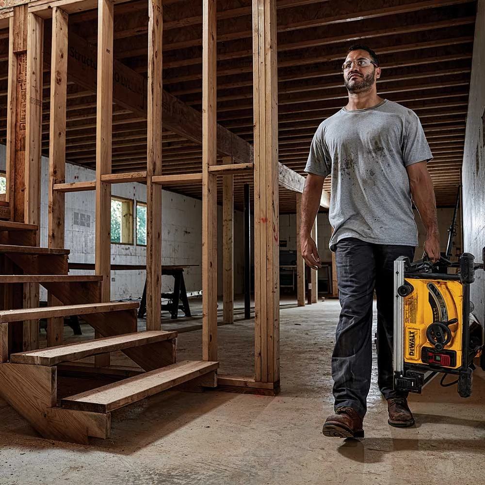 DeWALT DWE7485WS 15 Amp 8-1/4" Corded Compact Jobsite Table Saw W/ Table Stand 11 DeWALT DWE7485WS 15 Amp 8-1/4" Corded Compact Jobsite Table Saw W/ Table Stand