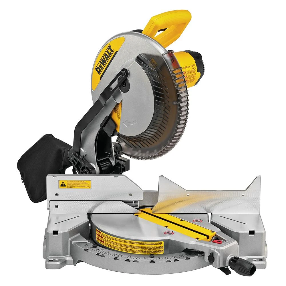 DeWALT DWS715 120V 12 Inch 15 Amp Electric Single Bevel Compound Miter Saw Tools & Equipment 3 DeWALT DWS715 120V 12 Inch 15 Amp Electric Single Bevel Compound Miter Saw Tools & Equipment