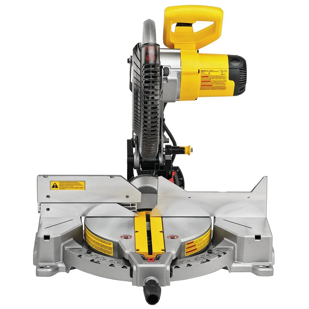 DeWALT DWS715 120V 12 Inch 15 Amp Electric Single Bevel Compound Miter Saw Tools & Equipment 7 DeWALT DWS715 120V 12 Inch 15 Amp Electric Single Bevel Compound Miter Saw Tools & Equipment