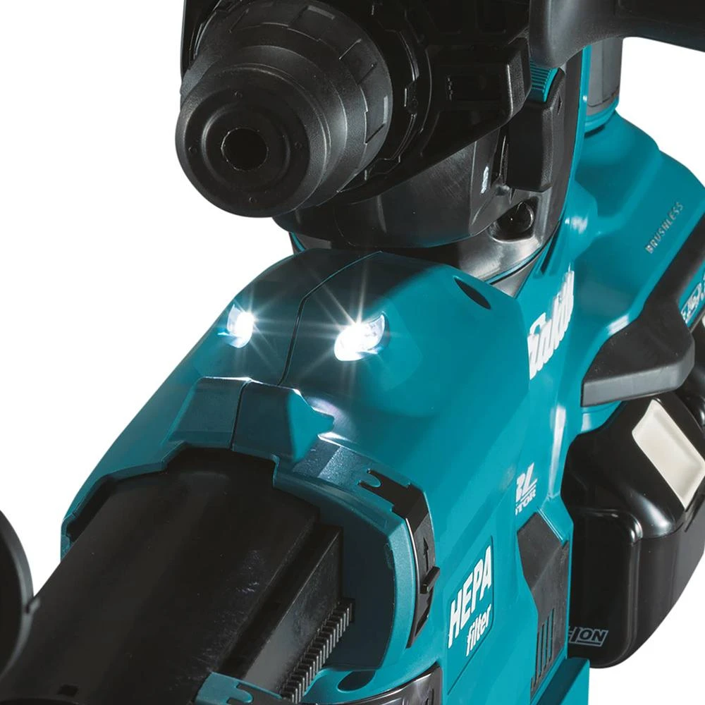 Makita DX09 18V 1" HEPA Filter Rotary Hammer Dust Extractor Attachment for Cleaner Job Sites 7 Makita DX09 18 Volt 1 Inch HEPA Filter Rotary Hammer Dust Extractor Attachment
