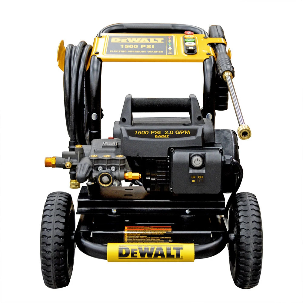 DeWALT DXPW1500E 1,500-PSI 2.0-GPM Cold Water Commercial Pressure Washer for Lawn & Outdoor Cleaning 9 DeWALT DXPW1500E 1,500-Psi 2.0-Gpm Cold Water Commercial Pressure Washer Lawn & Outdoor Power