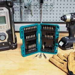 Makita E-01666 Impact XPS High Strength Durable Impact Bit Set - 35 PC
