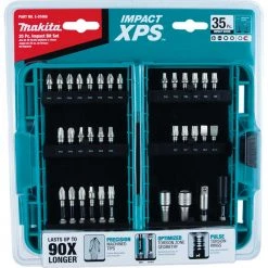 Makita E-01666 Impact XPS High Strength Durable Impact Bit Set - 35 PC