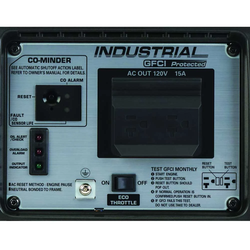 Honda EB2200ITAN 2200W Super Quiet Inverter Generator with CO-MINDER - 120/240V Portable Power Solution 6 Gasoline Generators Honda EB2200ITAN 2200W 120/240V Super Quiet Inverter Generator W/ CO-MINDER