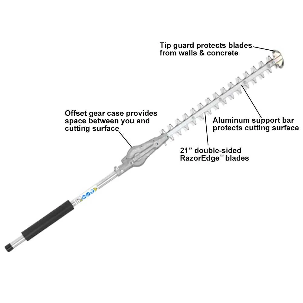 Echo PAS Shaft Hedge Trimmer Attachment with 20" Blade - 99944200486 5 Lawn & Outdoor Power Echo 99944200486 PAS Shaft Hedge Trimmer Attachment W/ 20" Blade