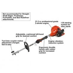 Lawn & Outdoor Power Echo PAS-225AB 21.2cc 2 Stroke Cycle Gas Power Head Pro Attachment Series