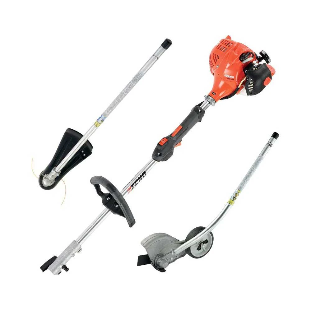 Echo PAS-225VP 21.2cc 2-Stroke Gas PAS Straight Shaft Trimmer & Edger Kit - Lawn & Outdoor Power Tool 3 Echo PAS-225VP 21.2cc 2-Stroke Cycle Gas PAS Straight Shaft Trimmer Edger Kit Lawn & Outdoor Power