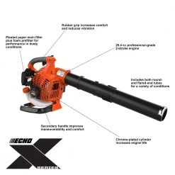 Echo PB-2620 25.4cc 456 CFM 2 Stroke Heavy Duty Gas Handheld Leaf Blower Lawn & Outdoor Power