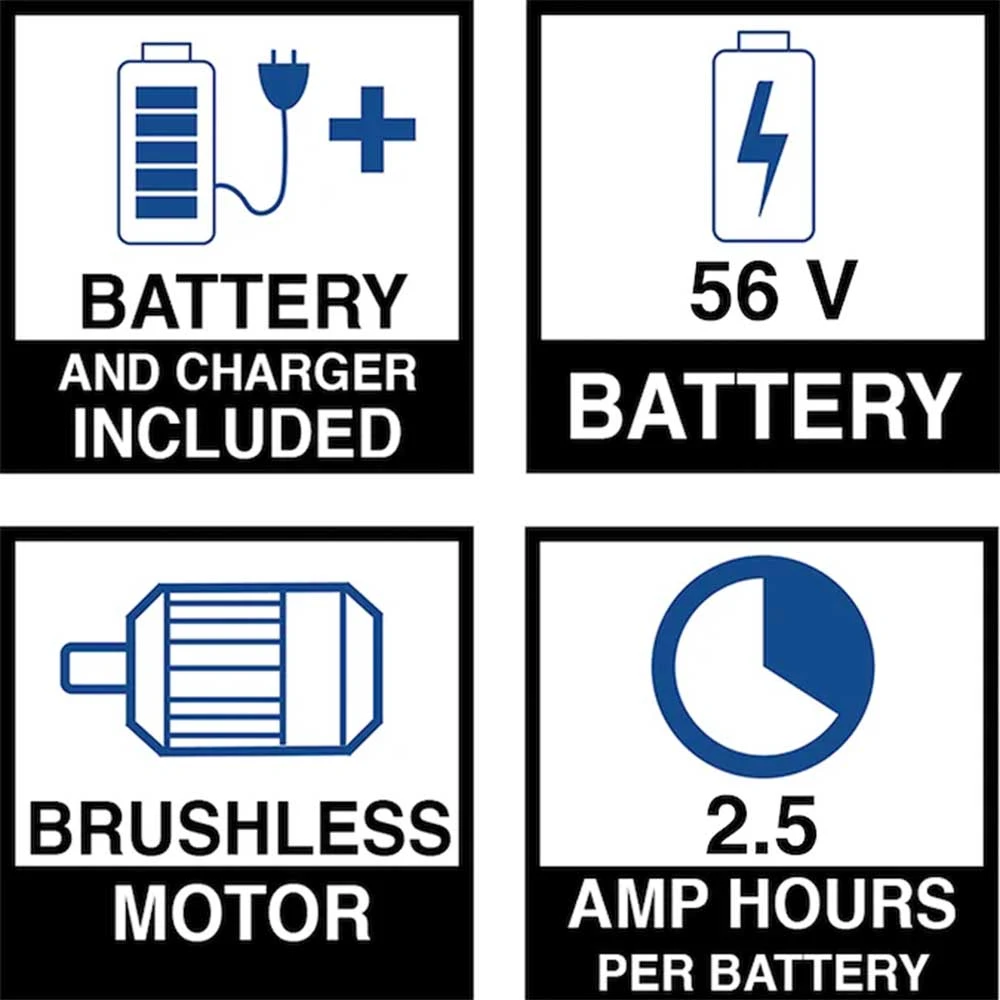 EGO LB5302-FC 56V 530 CFM Cordless Li-Ion Turbo Blower Kit - Reconditioned | High-Power, Eco-Friendly Lawn Care 4 EGO LB5302-FC 56V 530 CFM Cordless Li-Ion Turbo Blower Kit - Reconditioned