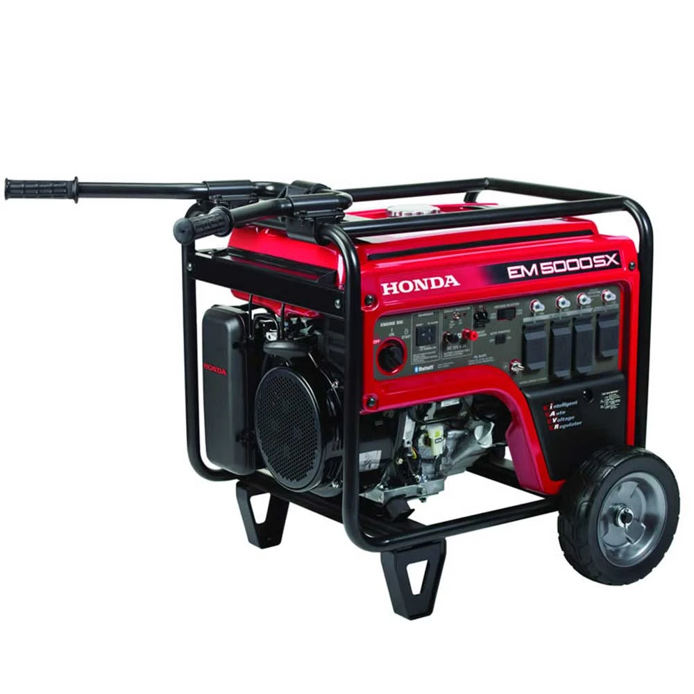Honda EM5000SXK3AN 5000W Portable Generator with Electric Start & CO-MINDER Bluetooth Technology 6 Honda EM5000SXK3AN 5000W 120/240V Electric Start Generator W/CO-MINDER Bluetooth
