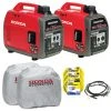 Honda EU2200i-PKIT 2,200-Watt 120V EU22000i And EU2200ic Companion Parallel Combo Kit Gasoline Generators