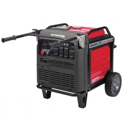 Gasoline Generators Honda EU7000ISNAN 7000W 120/240V Inverter Generator W/ CO-MINDER And Bluetooth