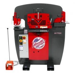 Edwards IW60-3P230-AC500 230V 60 Ton 3 Phase Ironworker W/ PowerLink System Tools & Equipment