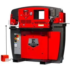 Edwards IW65-1P230-AC700 230V 65 Ton 1 Phase Ironworker W/ PowerLink System Tools & Equipment