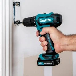 Tools & Equipment Makita FD09R1 12 Volt 3/8 Inch 2.0Ah CXT Lithium-Ion Cordless Driver-Drill Kit 11 Tools & Equipment Makita FD09R1 12 Volt 3/8 Inch 2.0Ah CXT Lithium-Ion Cordless Driver-Drill Kit