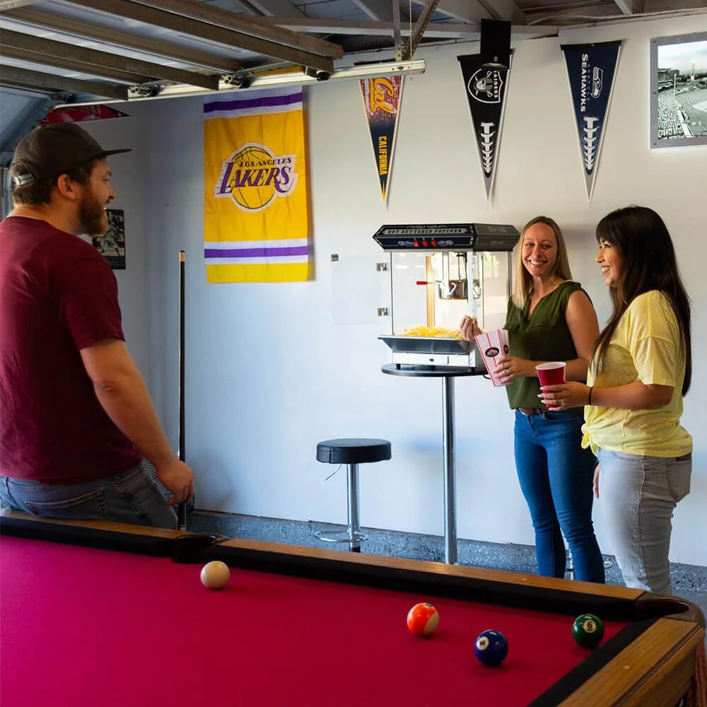 FunTime FT825CB 8oz Black Bar Table Top Popcorn Popper Machine - Perfect for Home, Parties, and Cinemas 13 FunTime FT825CB 8oz Black Bar Table Top Popcorn Popper Maker Machine