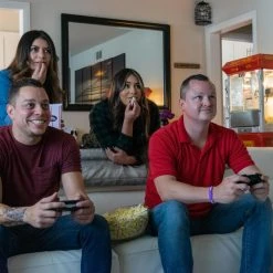 Home Goods FunTime FT862CRS 8oz Red Popcorn Popper Machine Maker Cart Vintage Style