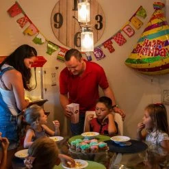 FunTime FT860CR 8oz Premium Red/Gold Popcorn Popper Machine Maker Cart Vintage