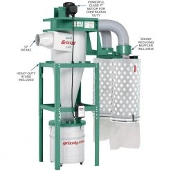 Tools & Equipment Grizzly G0442 220V 5 HP Cyclone Dust Collector