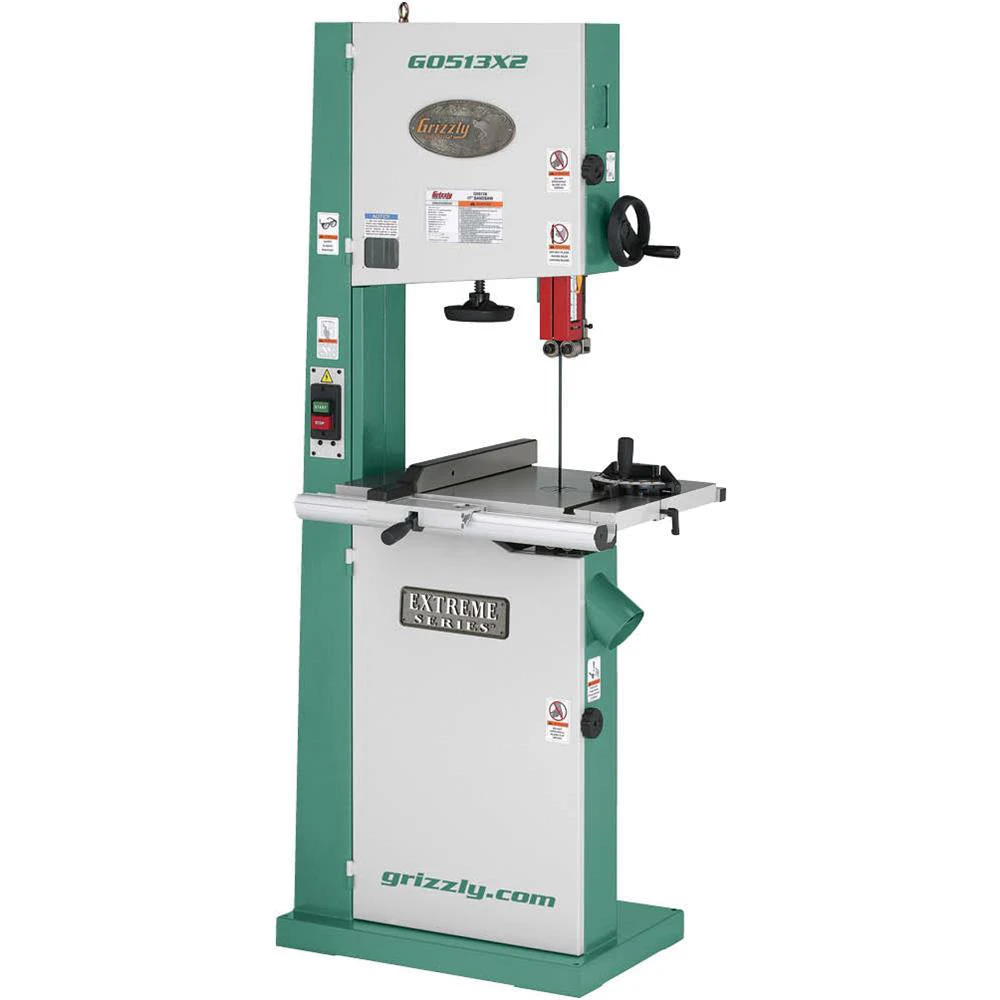 Tools & Equipment Grizzly G0513X2 110V/220V 17 Inch 2 HP Bandsaw Cast Iron Trunnion 3 Tools & Equipment Grizzly G0513X2 110V/220V 17 Inch 2 HP Bandsaw Cast Iron Trunnion