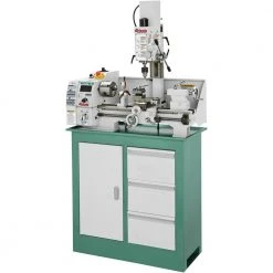 Grizzly G0769 110V 8 Inch X 16 Inch Lathe With Milling Head