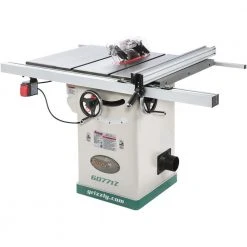 Tools & Equipment Grizzly G0771Z 120V/240V 10 Inch 2 HP 120V Hybrid Table Saw With T-Shaped Fence