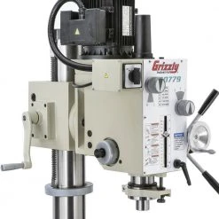 Tools & Equipment Grizzly G0779 220V 23-3/8 Inch Heavy-Duty Floor Model Gearhead Drill Press