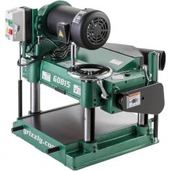 Tools & Equipment Grizzly G0815 240V 15 Inch 3 HP Heavy-Duty Planer