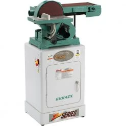 Grizzly G1014ZX 110V/220V 6 Inch X 48 Inch Belt Combo Sander Cabinet Stand Tools & Equipment