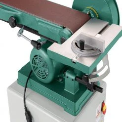 Grizzly G1014ZX 110V/220V 6 Inch X 48 Inch Belt Combo Sander Cabinet Stand Tools & Equipment