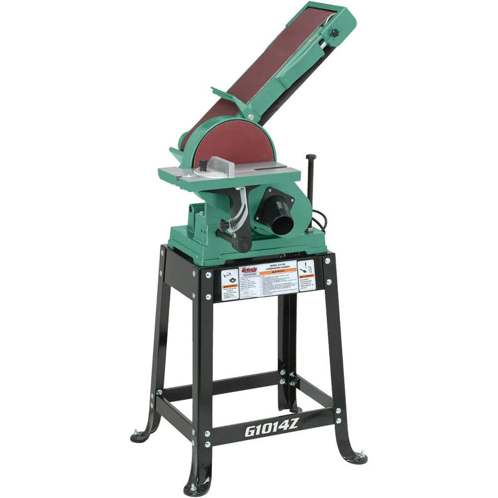 Grizzly G1014Z 110V/220V 6 Inch X 48 Inch Belt 9 Inch Disc Z Series Combo Sander 3 Grizzly G1014Z 110V/220V 6 Inch X 48 Inch Belt 9 Inch Disc Z Series Combo Sander