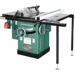 Grizzly G1023RLWX 240V 10 Inch 5 HP 240V Cabinet Left-Tilting Table Saw Tools & Equipment