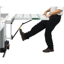 Grizzly G1317 37 Inch Double Level Table Saw Outfeed Roller System Power Tools