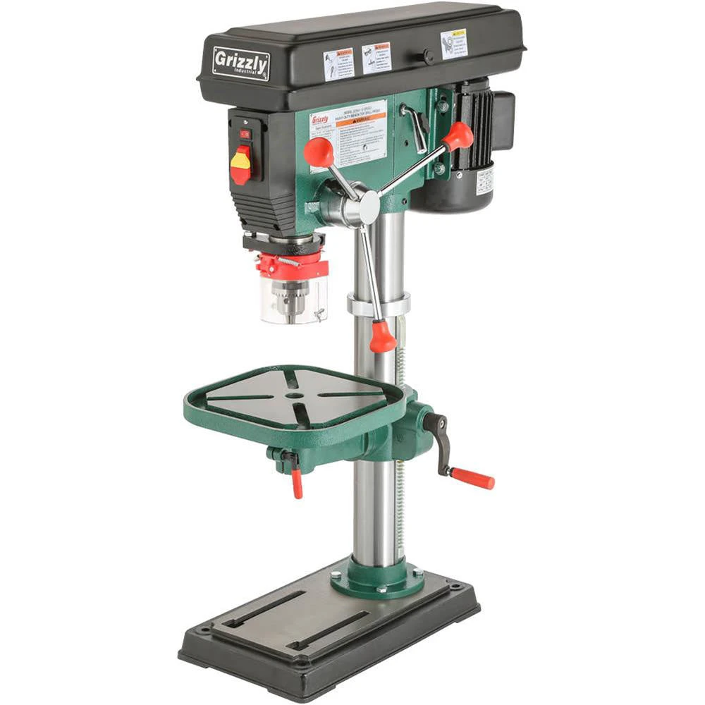 Grizzly G7943 120V 14 Inch 12 Speed Heavy-Duty Benchtop Drill Press 3 Grizzly G7943 120V 14 Inch 12 Speed Heavy-Duty Benchtop Drill Press