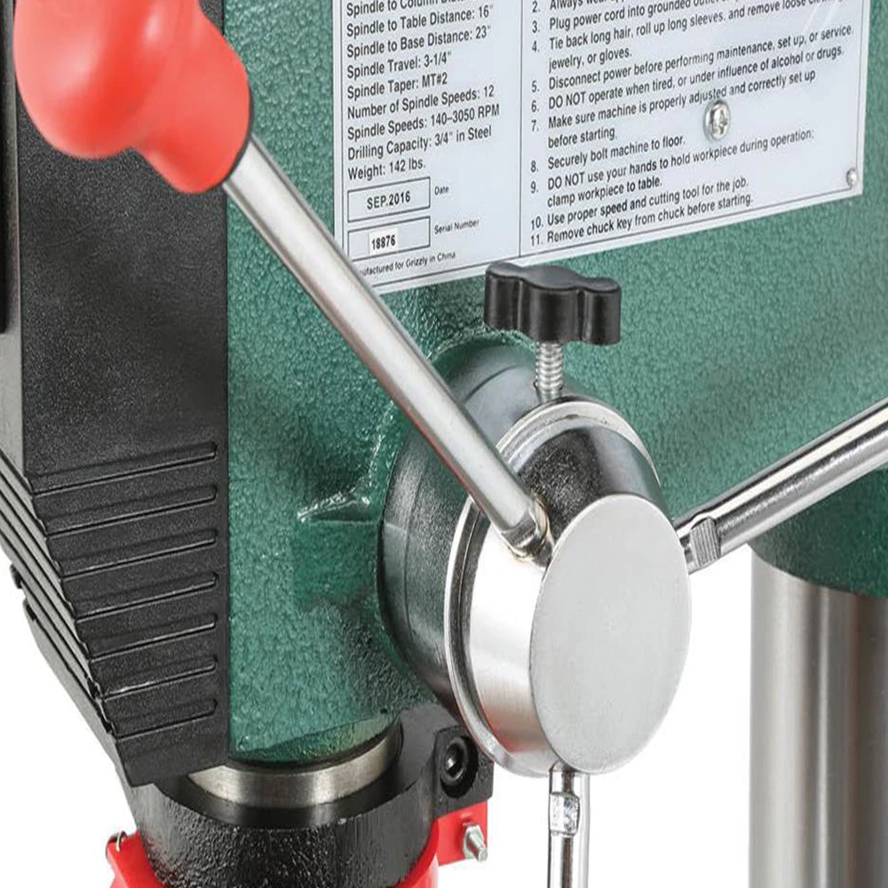 Grizzly G7943 120V 14 Inch 12 Speed Heavy-Duty Benchtop Drill Press 5 Grizzly G7943 120V 14 Inch 12 Speed Heavy-Duty Benchtop Drill Press