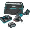 Tools & Equipment Makita GAG01M1 40V MAX XGT 4-1/2” / 5" Brushless Angle Grinder Kit W/ Brake