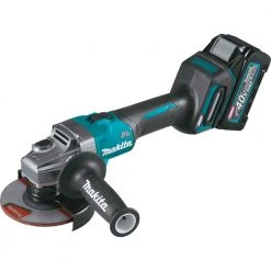 Tools & Equipment Makita GAG01M1 40V MAX XGT 4-1/2” / 5" Brushless Angle Grinder Kit W/ Brake