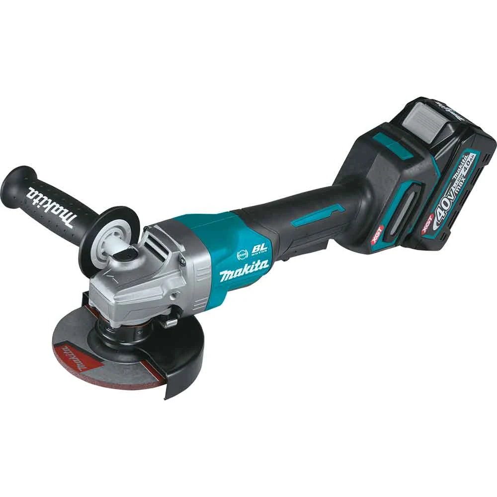 Makita GAG03M1 40V MAX XGT 4-1/2” / 5" Brushless Paddle Switch Angle Grinder Kit - Power Tools & Equipment 4 Makita GAG03M1 40V MAX XGT 4-1/2” / 5" Brushless Paddle Switch Angle Grinder Kit Tools & Equipment