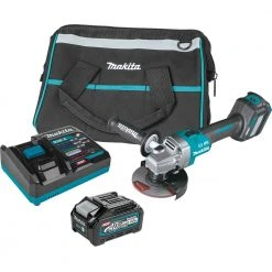 Tools & Equipment Makita GAG04M1 40V MAX XGT 4-1/2” / 5" Brushless Angle Grinder Kit W/ Brake