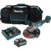 Makita GAG10M1 40V MAX XGT 7" / 9" Brushless Paddle Switch Angle Grinder Kit