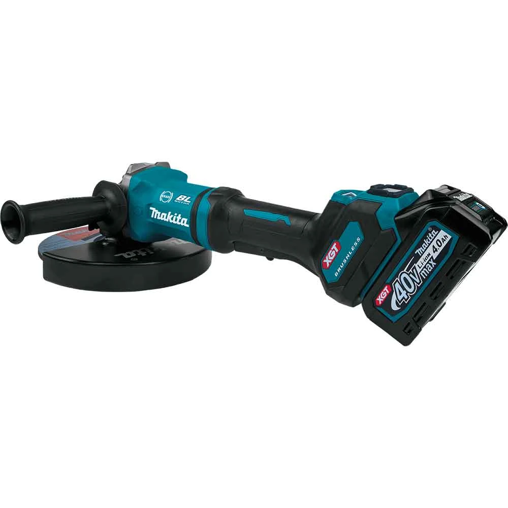 Makita GAG10M1 40V MAX XGT 7" / 9" Brushless Paddle Switch Angle Grinder Kit - Powerful Cordless Grinder for Professionals 5 Makita GAG10M1 40V MAX XGT 7" / 9" Brushless Paddle Switch Angle Grinder Kit