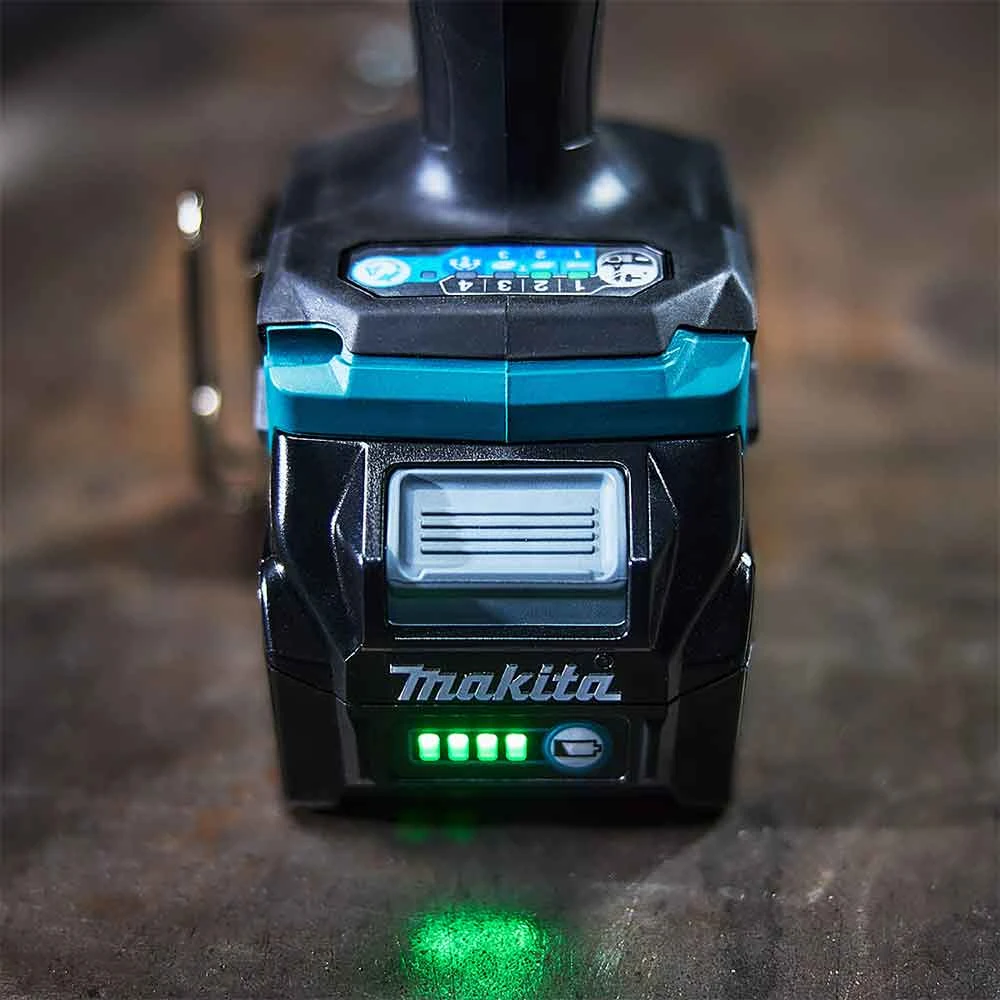 Tools & Equipment Makita GDT01D 40V MAX XGT Brushless Cordless Impact Driver Kit W/ 2.5Ah Battery 12 Tools & Equipment Makita GDT01D 40V MAX XGT Brushless Cordless Impact Driver Kit W/ 2.5Ah Battery