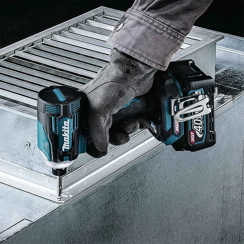Tools & Equipment Makita GDT01D 40V MAX XGT Brushless Cordless Impact Driver Kit W/ 2.5Ah Battery 13 Tools & Equipment Makita GDT01D 40V MAX XGT Brushless Cordless Impact Driver Kit W/ 2.5Ah Battery