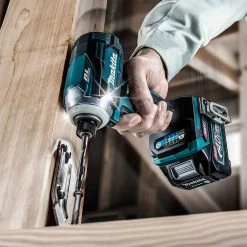Tools & Equipment Makita GDT01D 40V MAX XGT Brushless Cordless Impact Driver Kit W/ 2.5Ah Battery 19 Tools & Equipment Makita GDT01D 40V MAX XGT Brushless Cordless Impact Driver Kit W/ 2.5Ah Battery