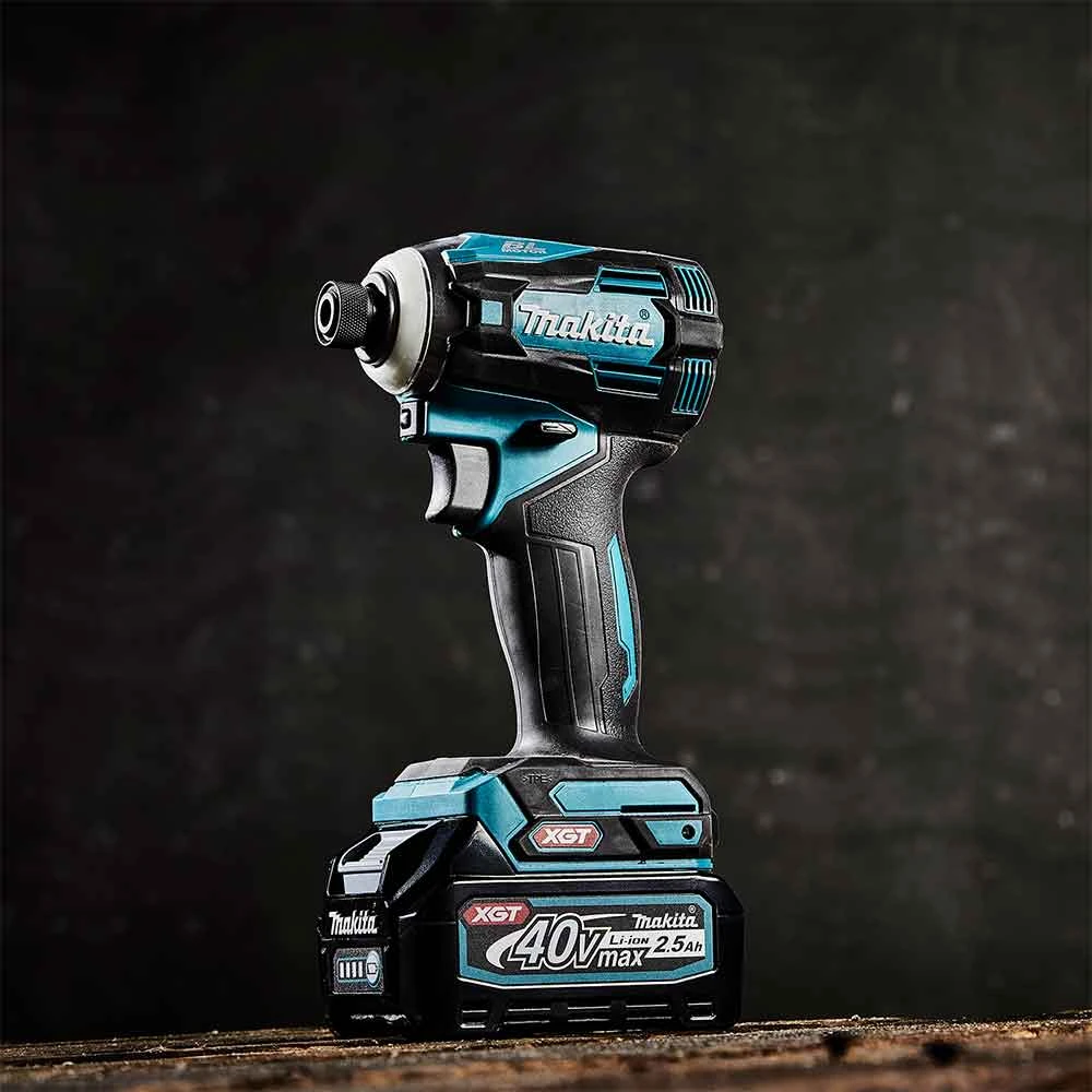 Tools & Equipment Makita GDT01D 40V MAX XGT Brushless Cordless Impact Driver Kit W/ 2.5Ah Battery 11 Tools & Equipment Makita GDT01D 40V MAX XGT Brushless Cordless Impact Driver Kit W/ 2.5Ah Battery
